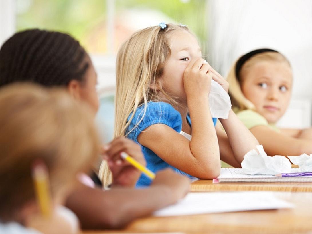 παιδιά σχολειο- κρυολογημα