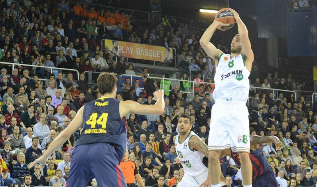Ευρωλίγκα: Με Μπαρσελόνα απόψε στην Ισπανία ο ΠΑΟ