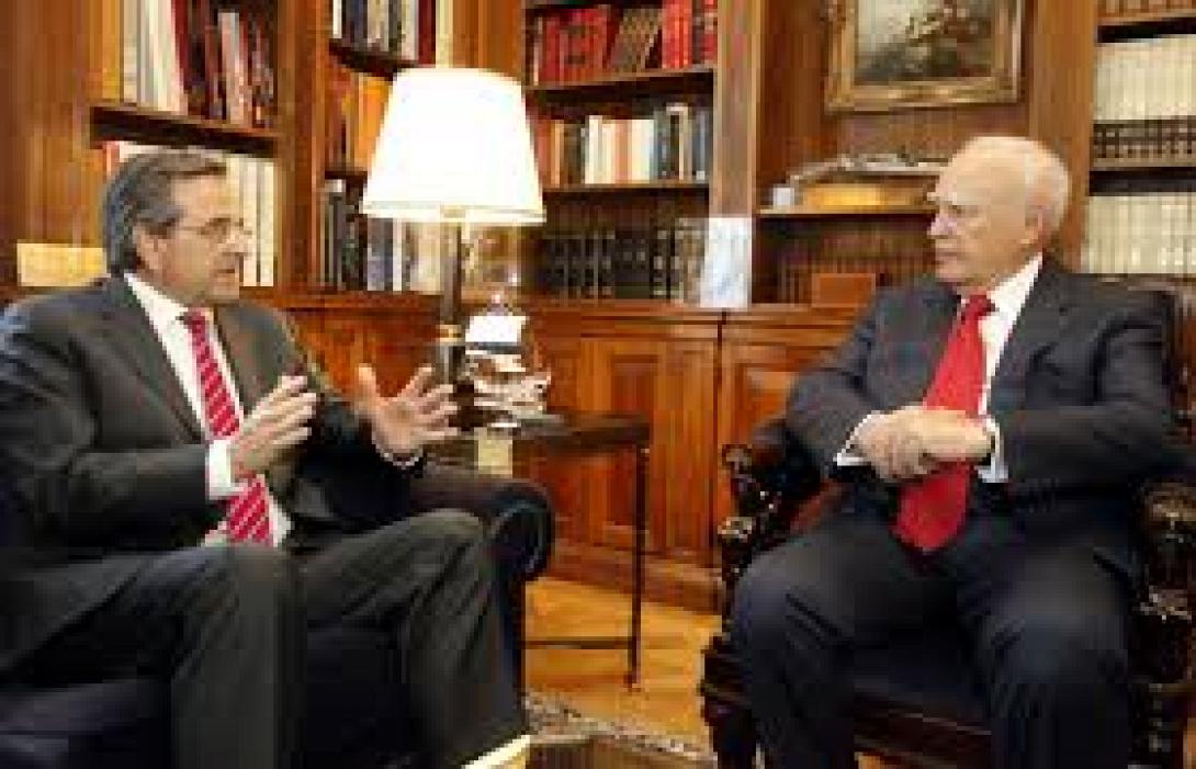 Στις 12 το μεσημέρι της Τρίτης στον Κάρολο Παπούλια, ο Αντώνης Σαμαράς