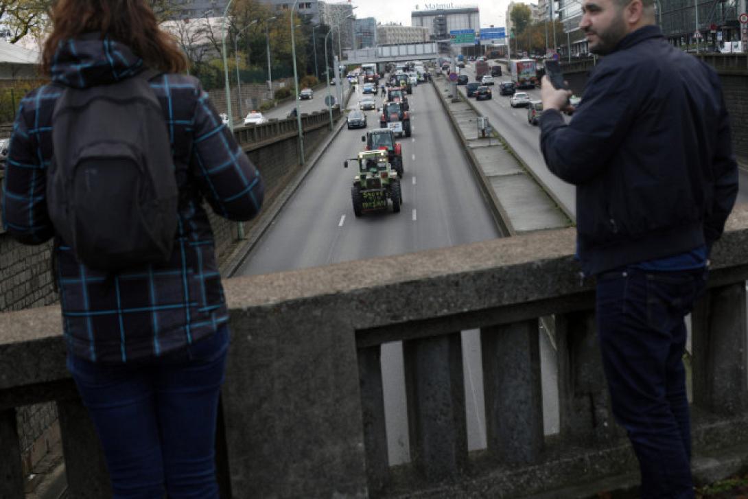 παρίσι αγρότες