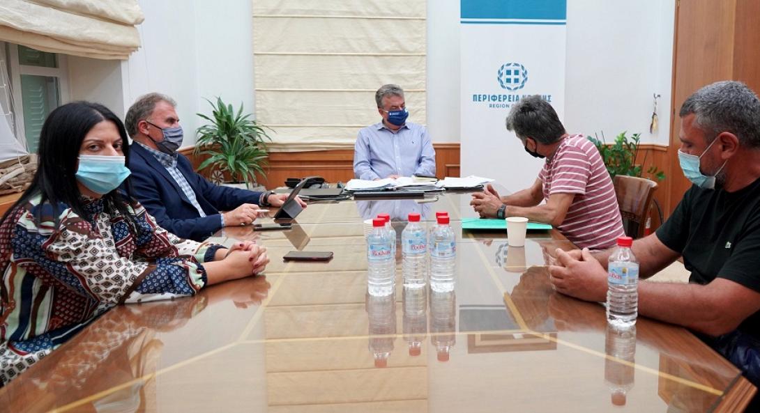 περιφερειάρχης αγρότες ιεράπετρας