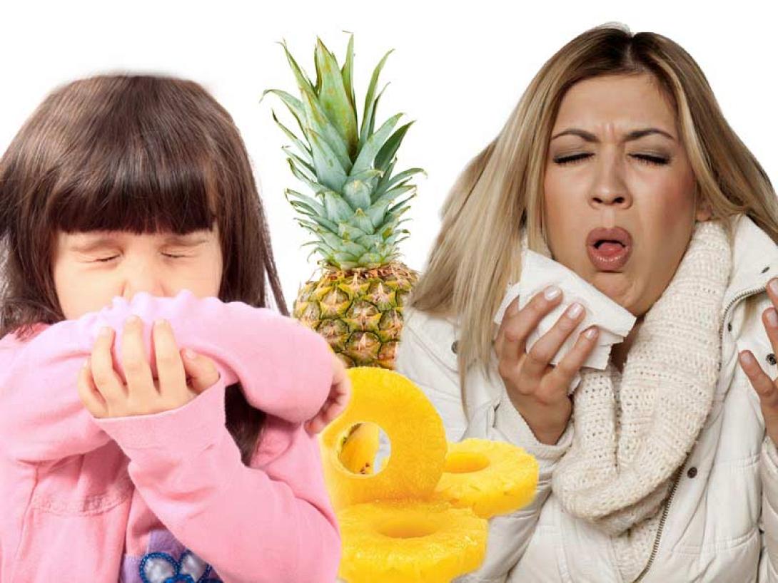 ανανάς-βήχας