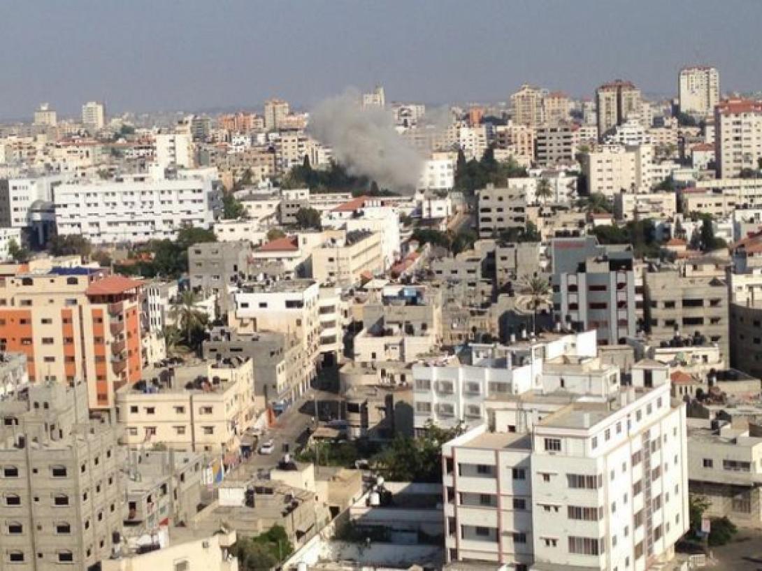 Πύραυλος έπεσε σε νοσοκομείο της Γάζας