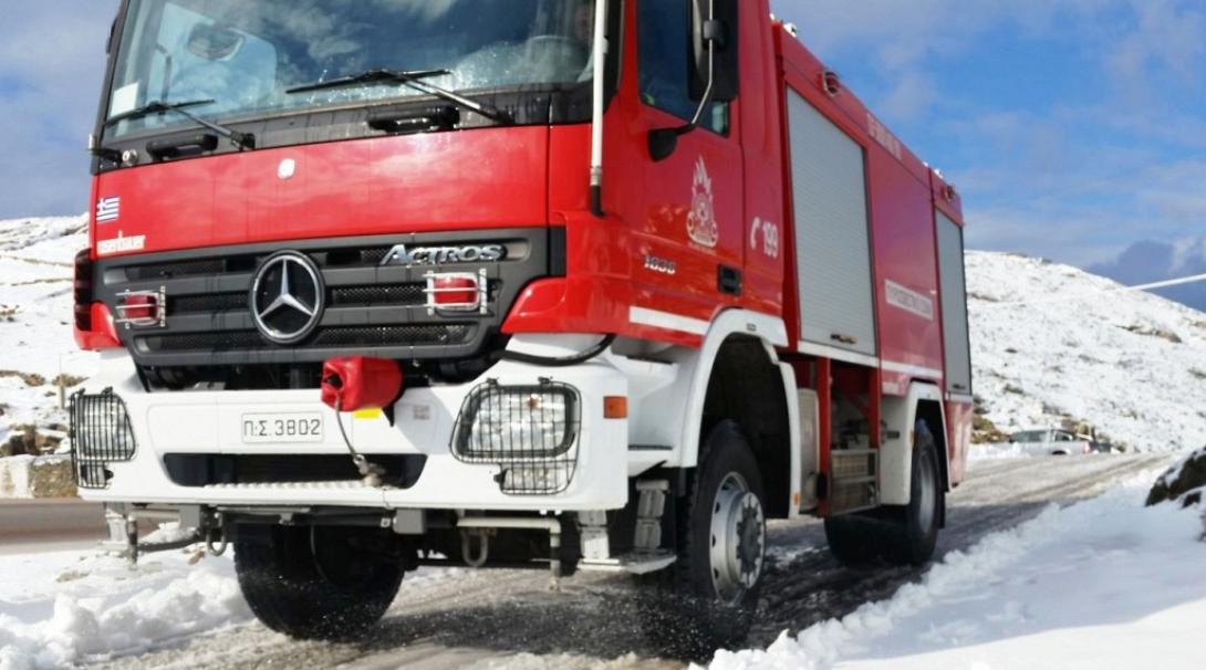 Χιόνια - Πυροσβεστική