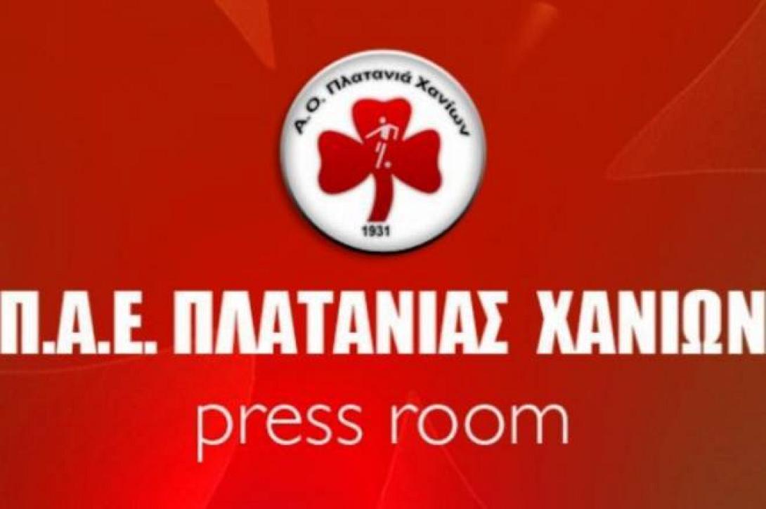 Αιχμές Πλατανιά για το διπλό του Απόλλωνα 