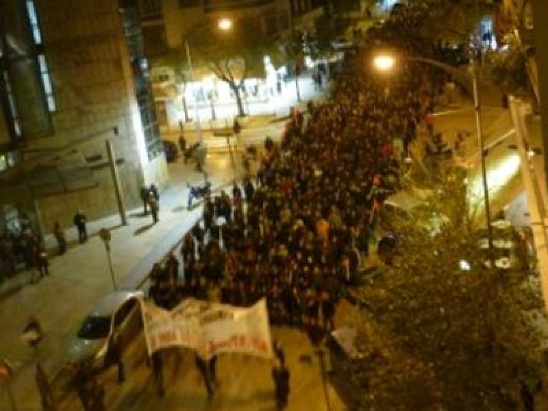 πορεια αθηνα αγροτες