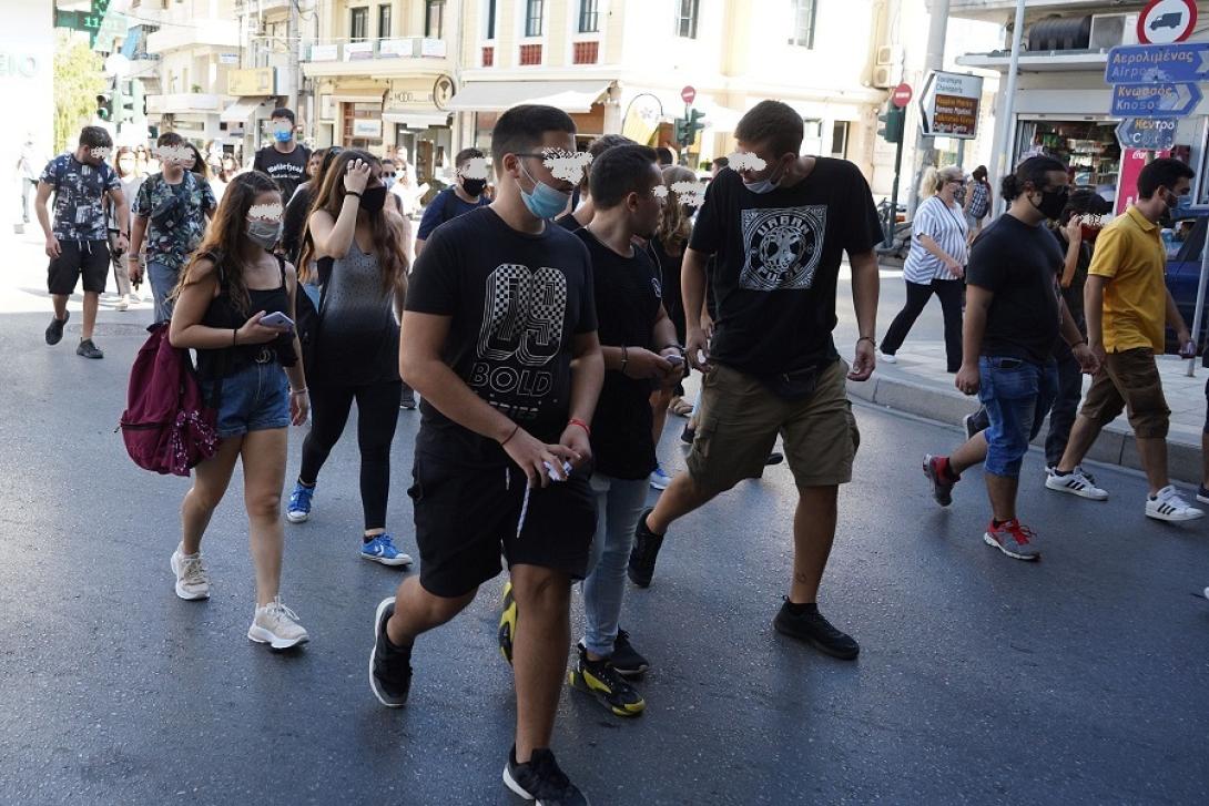 πορεία ηράκλειο μαθητές
