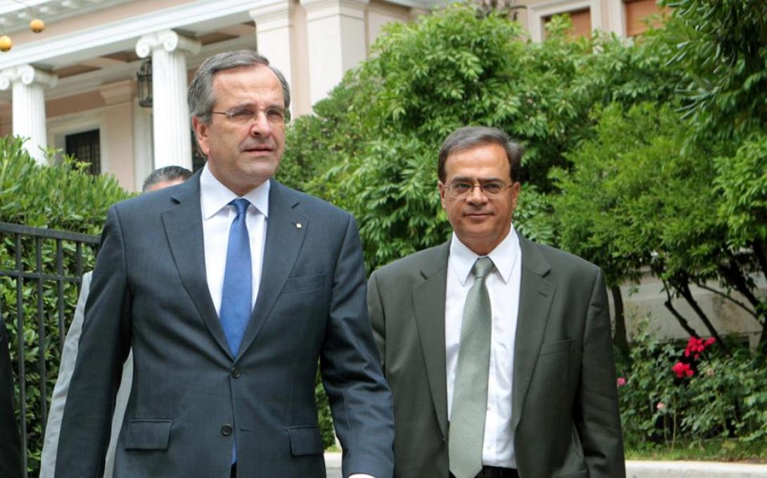 Συνάντηση του Αντ. Σαμαρά με τον Γκ. Χαρδούβελη