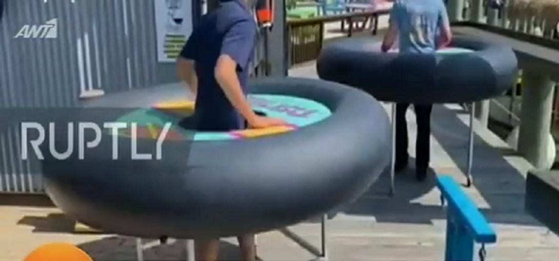 σωσίβια σε εστιατόριο