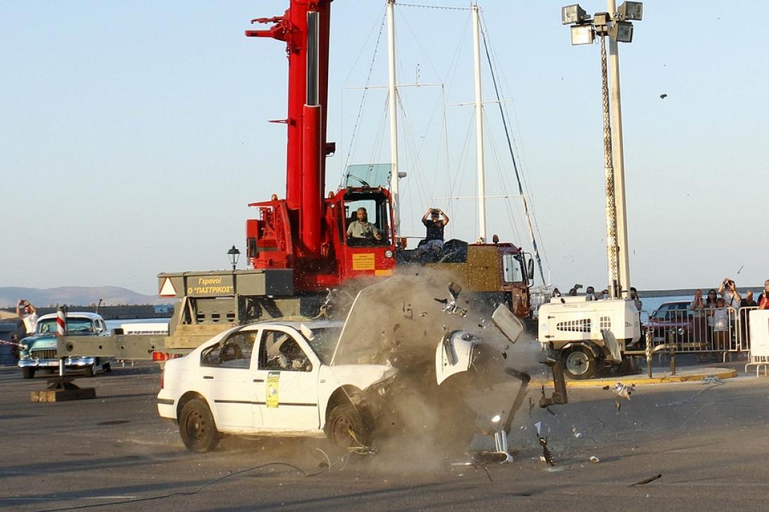 τροχαίο ατύχημα - προσομοίωση