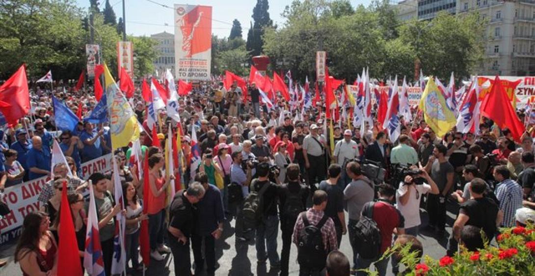 Αθήνα: &quot;Οχι άλλη άνεργη Πρωτομαγιά&quot;