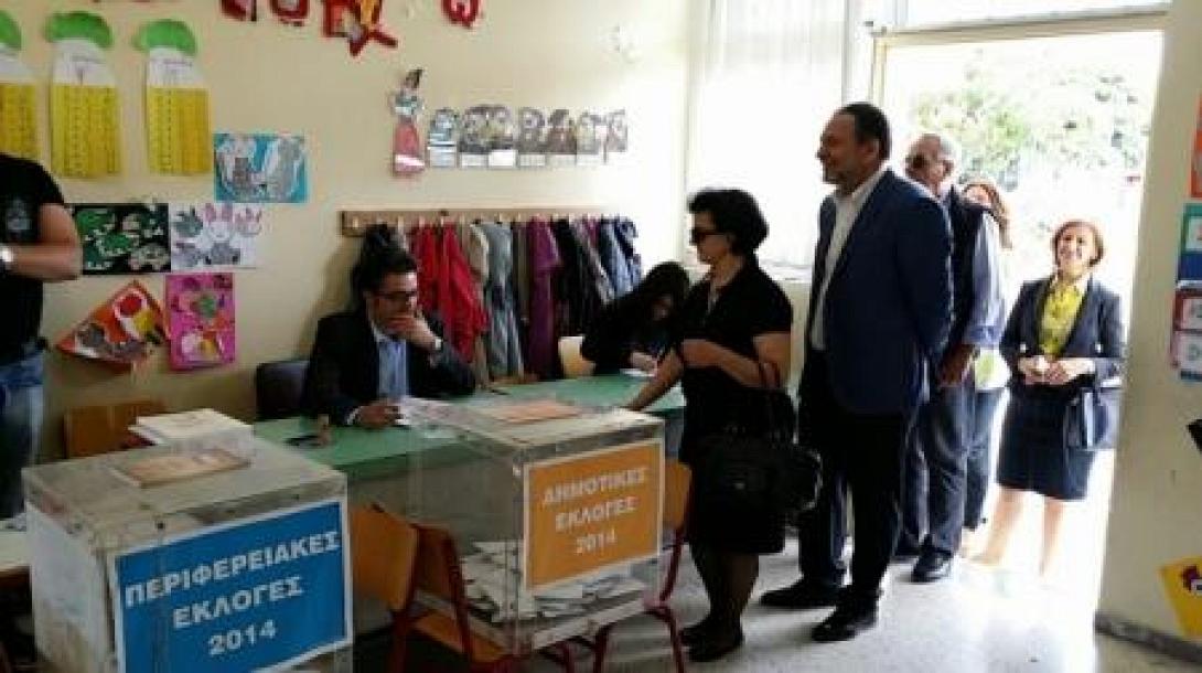 Ψήφισε ο Γιάννης Κουράκης 