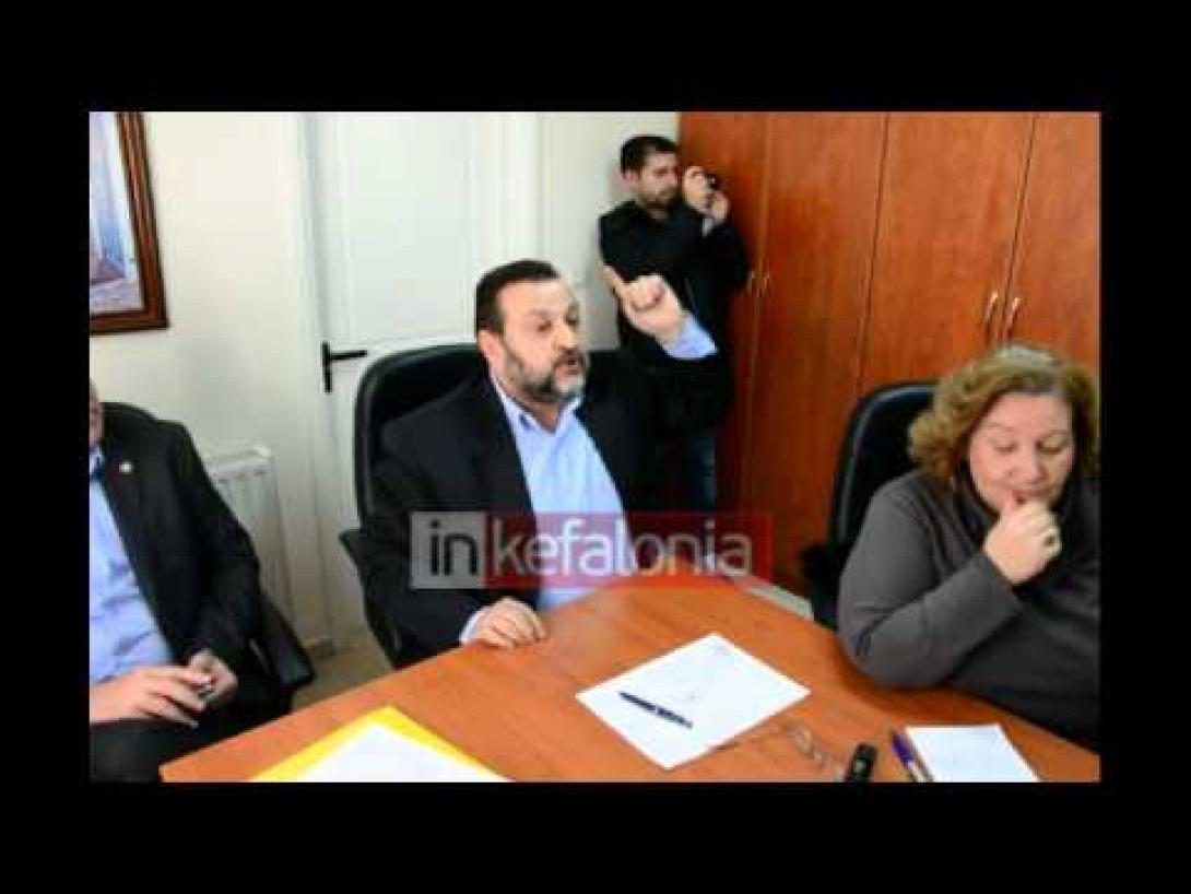 &quot;Εκρηξη&quot; Κεγκέρογλου εναντίον του προέδρου του Εργατικού Κέντρου Κεφαλλονιάς (βίντεο)