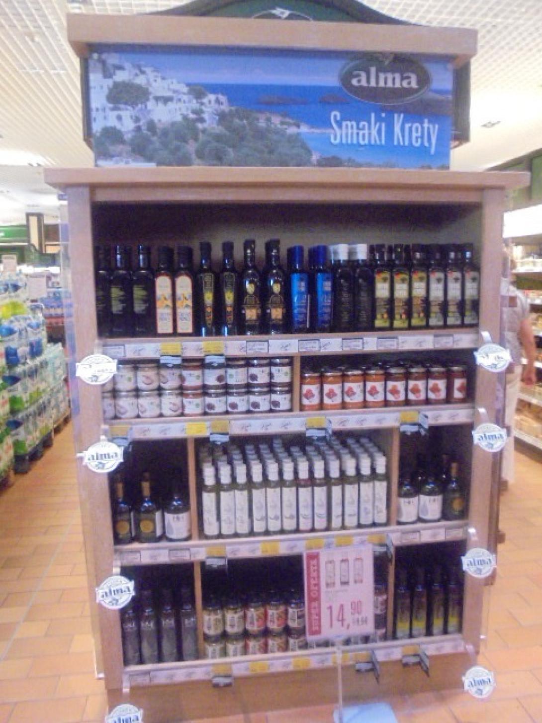 Κρητικά προϊόντα στα σούπερ μάρκετ της Πολωνίας με «γέφυρα» την Περιφέρεια Κρήτης