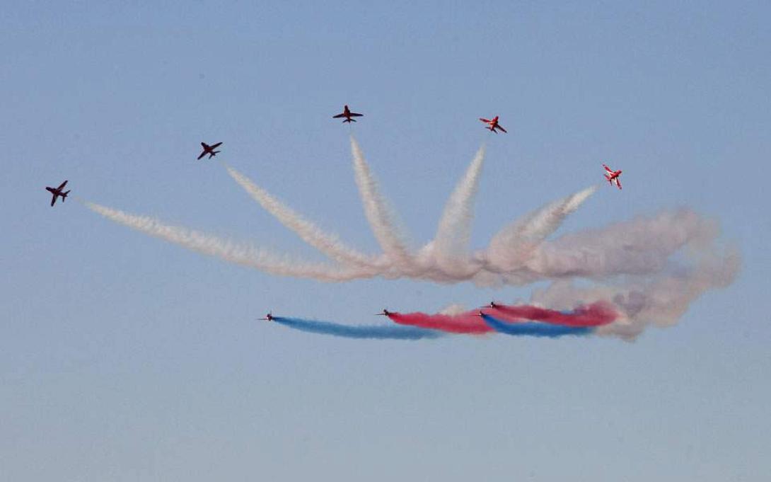 red arrows