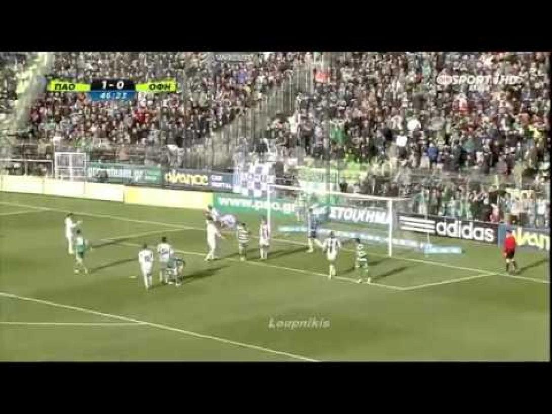 Αποκλεισμός του ΟΦΗ από τον ΠΑΟ ,3-0 στην παράταση (video)