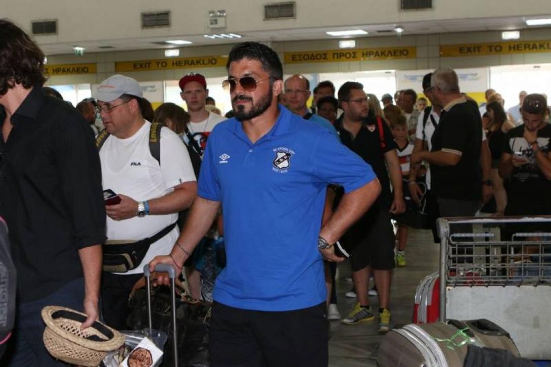 ΟΦΗ: Καλωσόρισμα σε Γκατούζο από τους Παλαίμαχους 