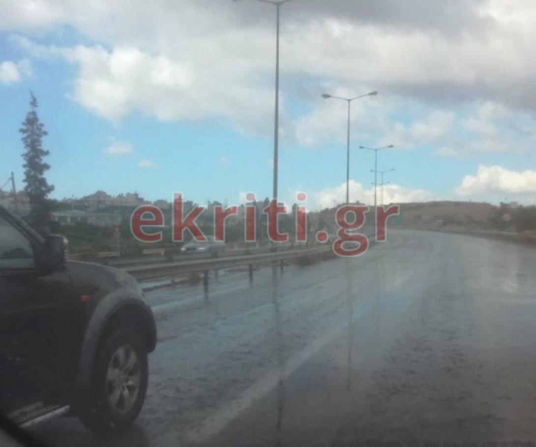 Βροχή στο Ηράκλειο