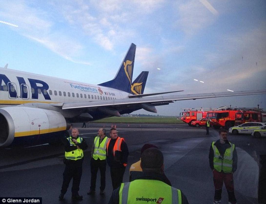 Αεροπλάνα της Ryanair συγκρούστηκαν στο αεροδρόμιο του Δουβλίνου