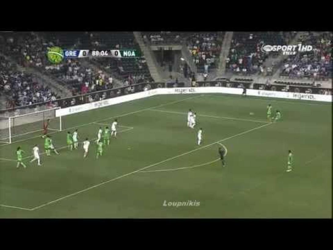 Φιλική ισοπαλία(0-0) και με τη Νιγηρία η Ελλάδα(video)