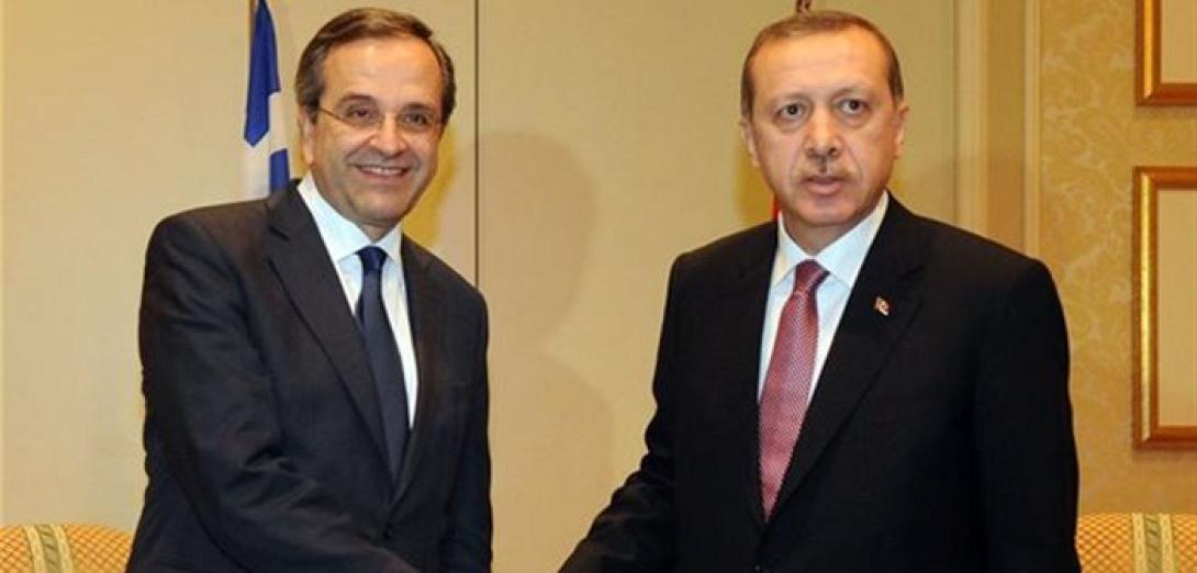 Σήμερα η συνάντηση Σαμαρά - Ερντογάν στην Ουαλία