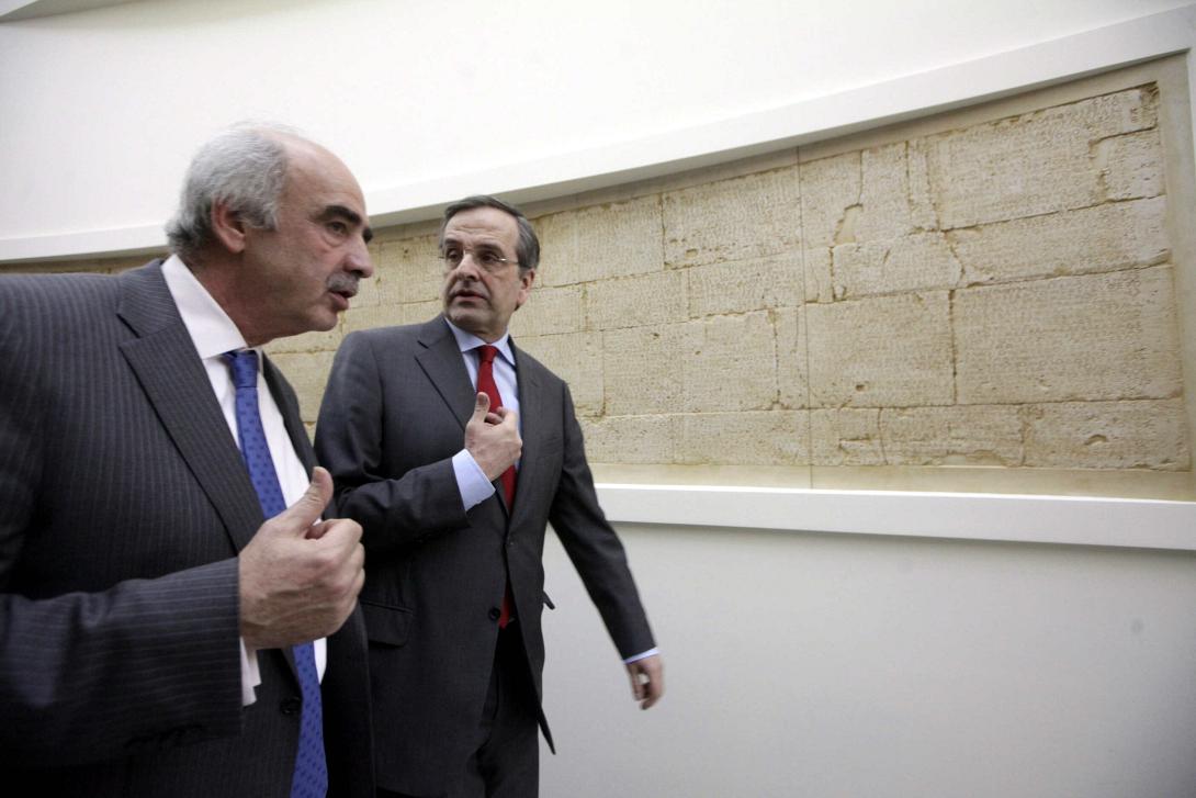 Συνάντηση του Α. Σαμαρά με τον Ε. Μεϊμαράκη