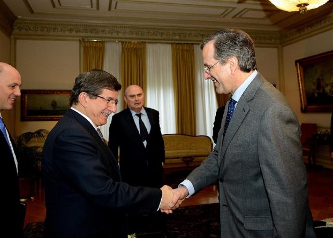 Σαμαράς – Νταβούτογλου: Δημιουργούμε σχέσεις αμοιβαίου σεβασμού