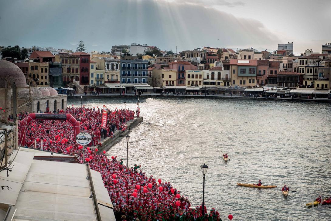 santa run χανιά
