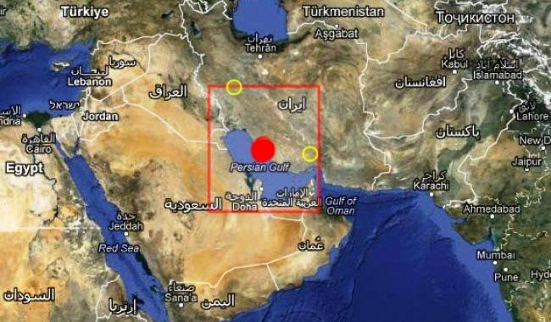 Ισχυρός σεισμός 6 ρίχτερ στο Ιράν
