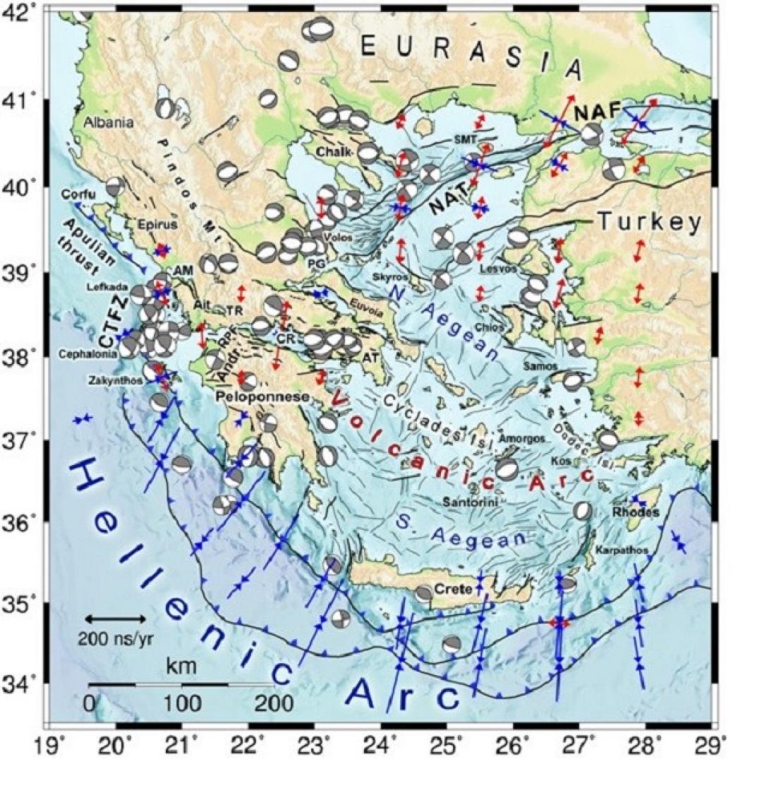 σεισμοτεκτονικός άτλαντας