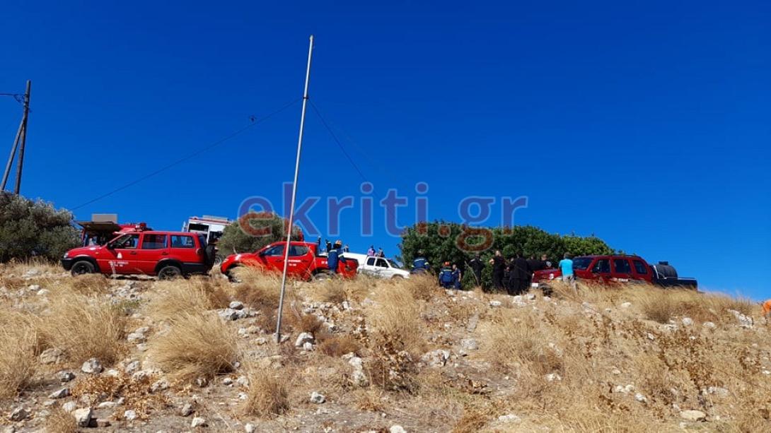 το σημείο της τραγωδίας στο Αρκαλοχώρι