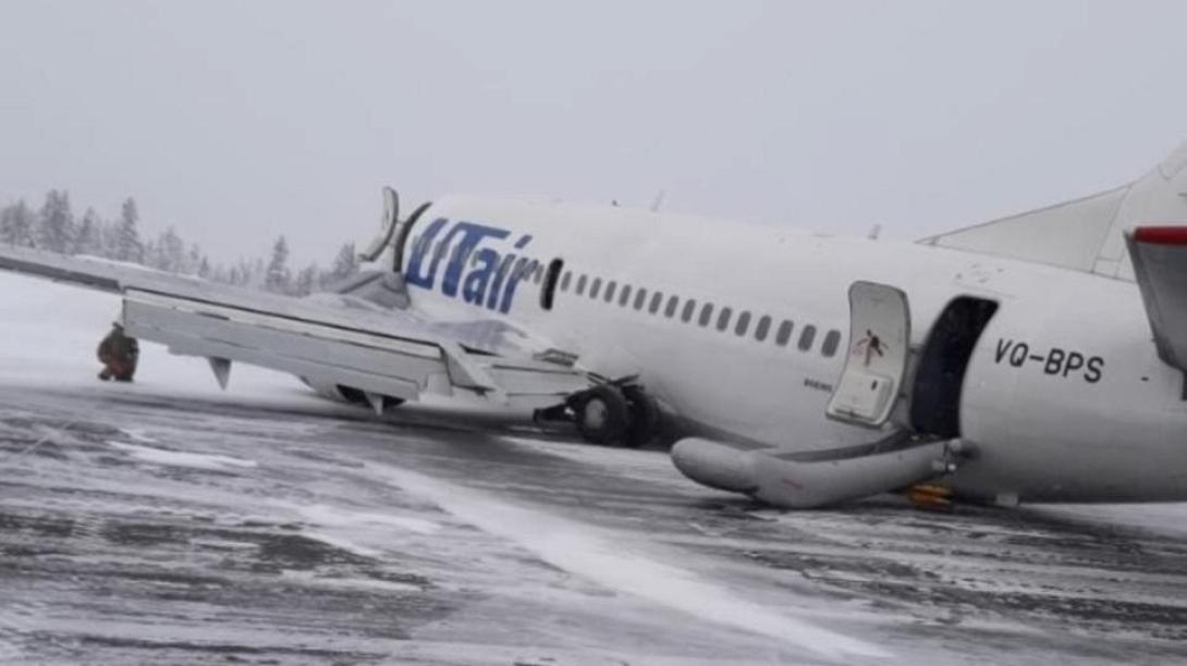  Το Boeing 737 της ρωσικής UTair  