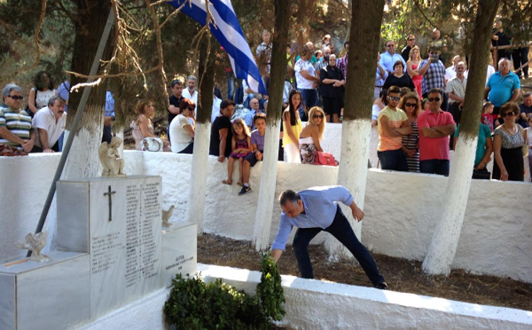 Ο Μανώλης Κεφαλογιάννης στον μαρτυρικό Σοκαρά
