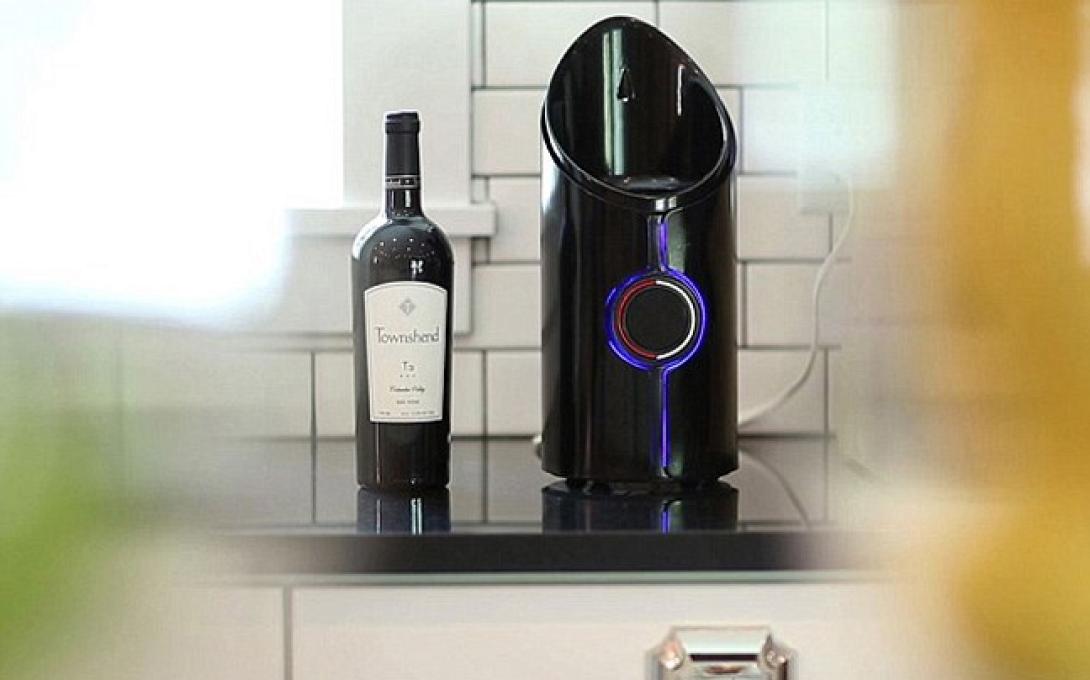 Gadget που βοηθάει την παλαίωση κρασιού