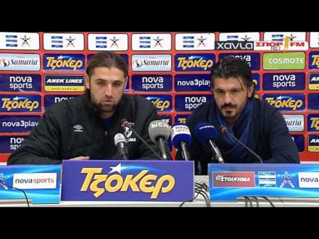 Οι δηλώσεις Γκατούζο για αποχωρήσεις και μεταγραφές(video)