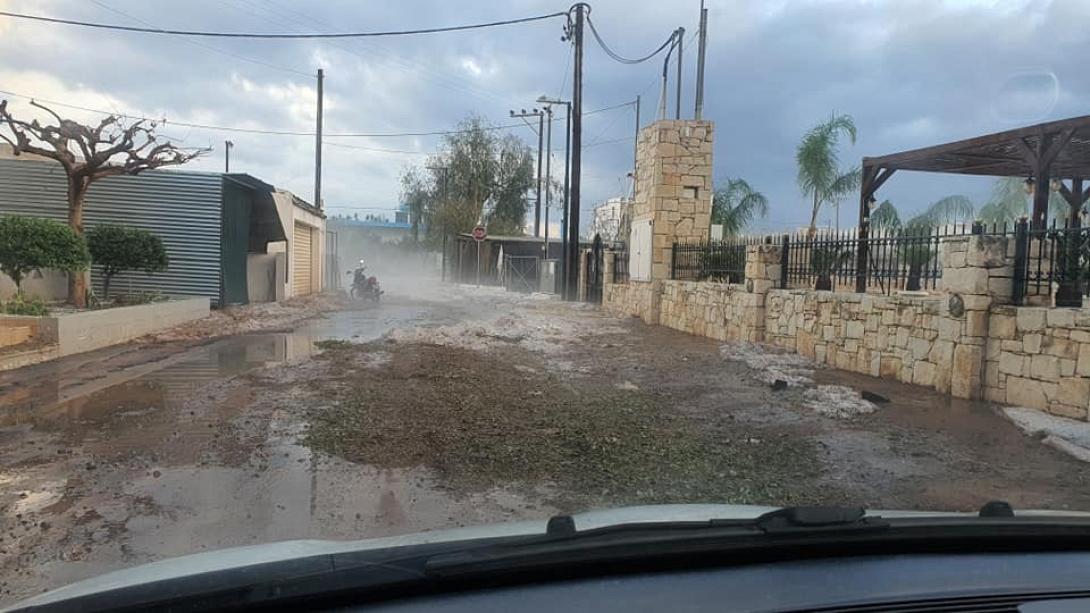 Ο Δήμος Χερσονήσου επλήγη από την κακοκαιρία