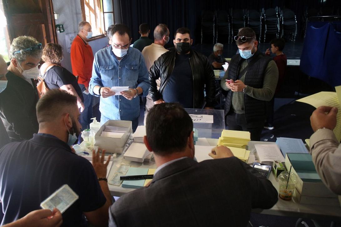 Από τις εκλογές της ΝΔ στο Ηράκλειο