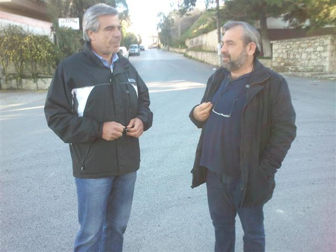 Στον βιολογικό του Σκαλανίου ο πρόεδρος της ΔΕΥΑΗ