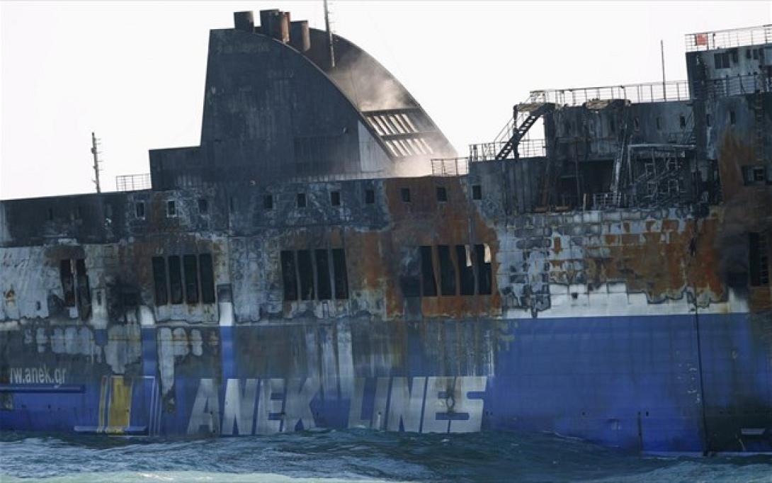 Ιταλοί πυροσβέστες εντόπισαν το κύριο μαύρο κουτί του Norman Atlantic