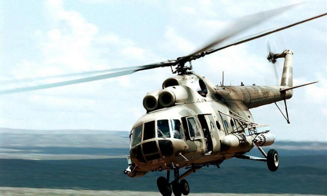 στρατιωτικό ελικόπτερο mi-8