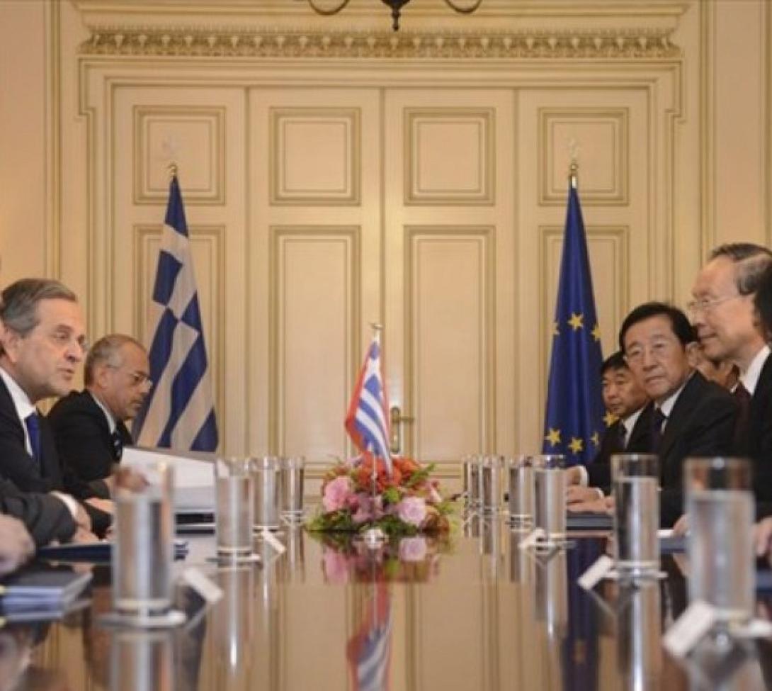 Με τον αντιπρόεδρο της Κινεζικής βουλής συναντήθηκε ο πρωθυπουργός