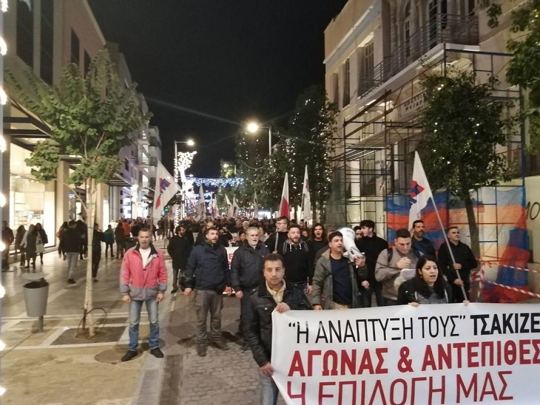 Στους δρόμους του Ηρακλείου τα συνδικάτα