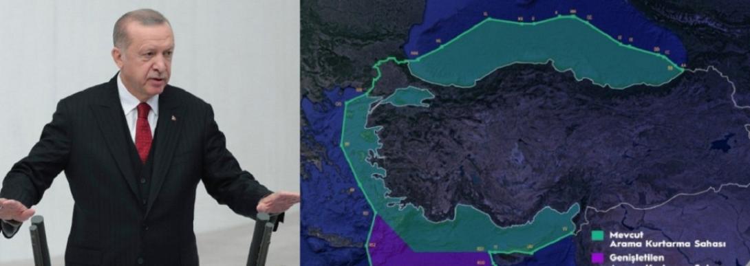 ερντογάν χάρτης