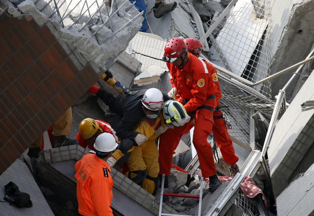 ταιβαν σεισμος