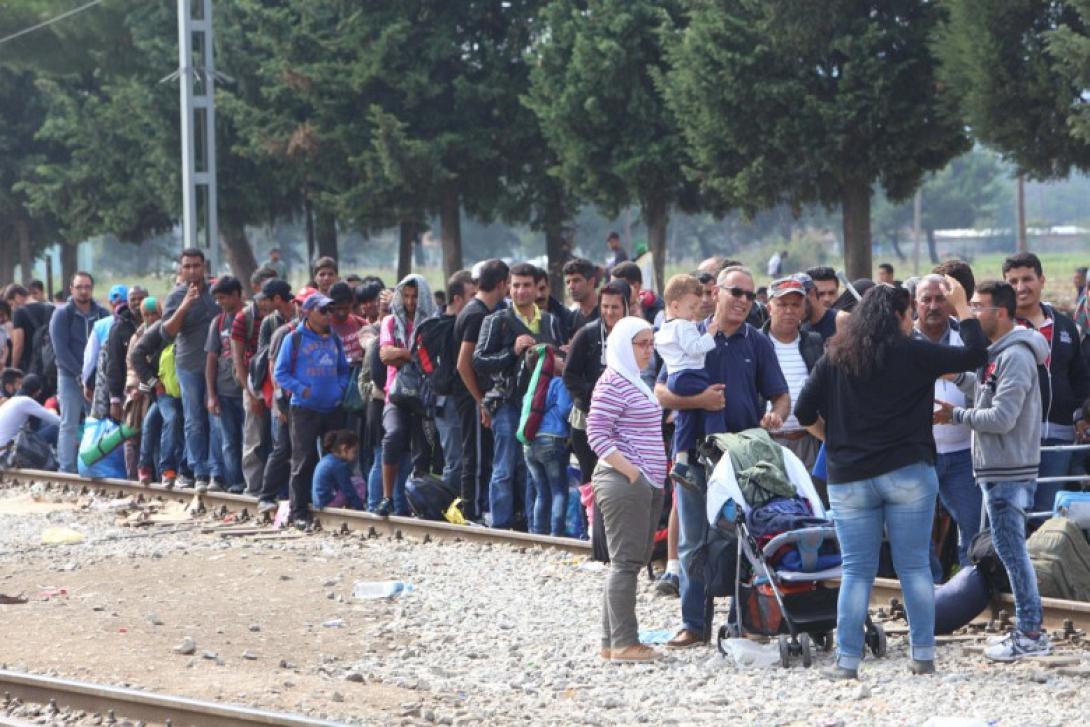 προσφυγες_Ειδομένη