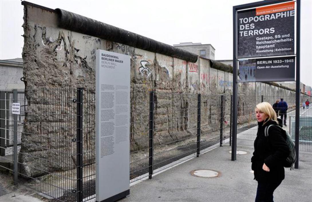 Γερμανοί κάτω των 30, δεν γνωρίζουν την επέτειο ανέγερσης του Τείχους του Βερολίνου