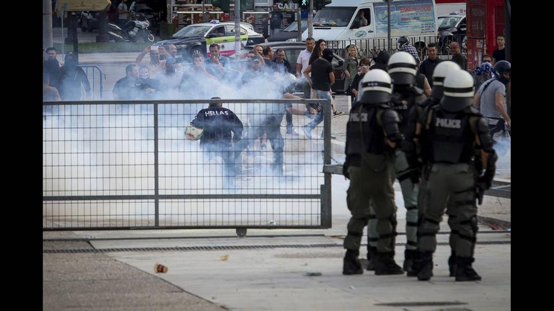 επεισόδια θεσσαλονίκη