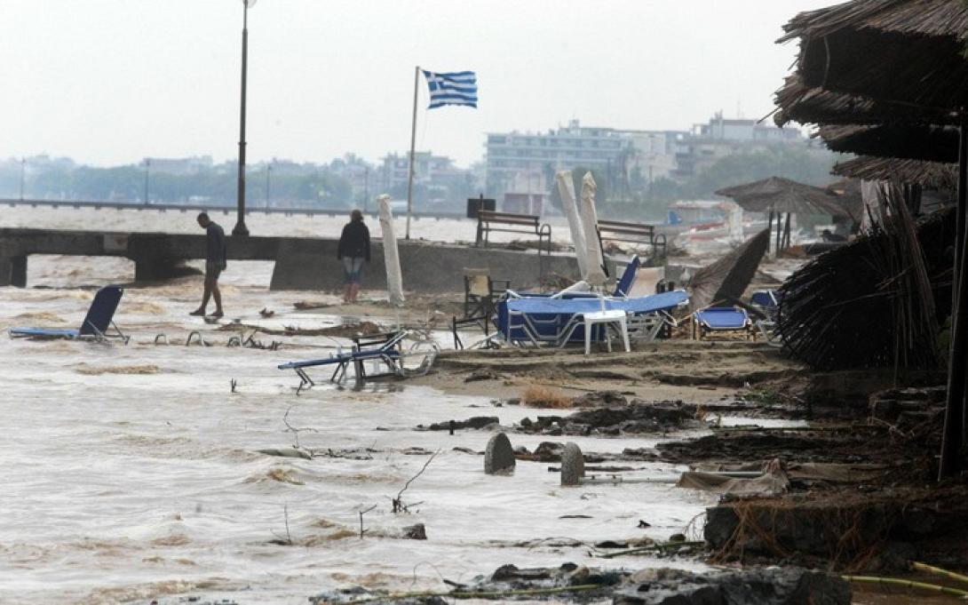 πλημμύρα θεσσαλονίκη