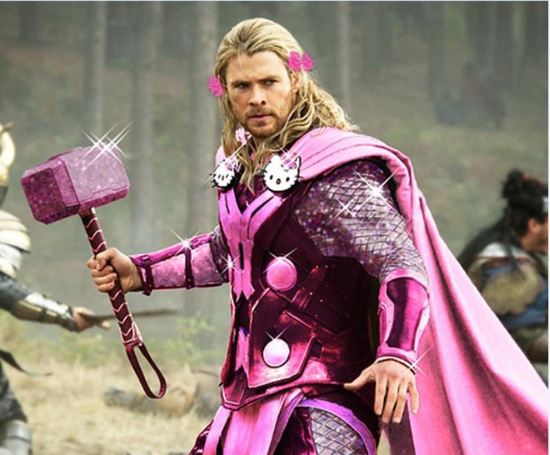 Οι σκληροί υπερήρωες της Marvel έγιναν... ροζ!