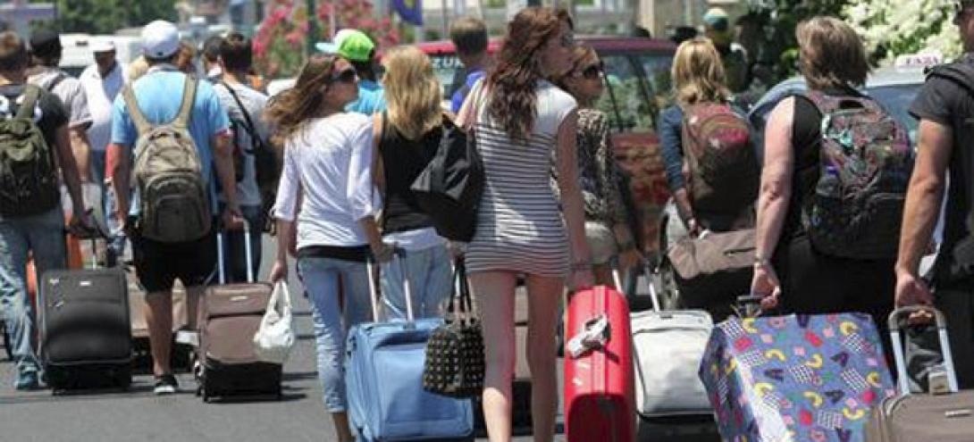 Αύξηση των τουριστών τον Ιανουάριο